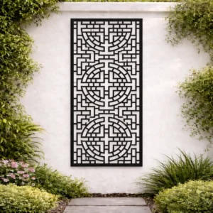 Decorative garden screens