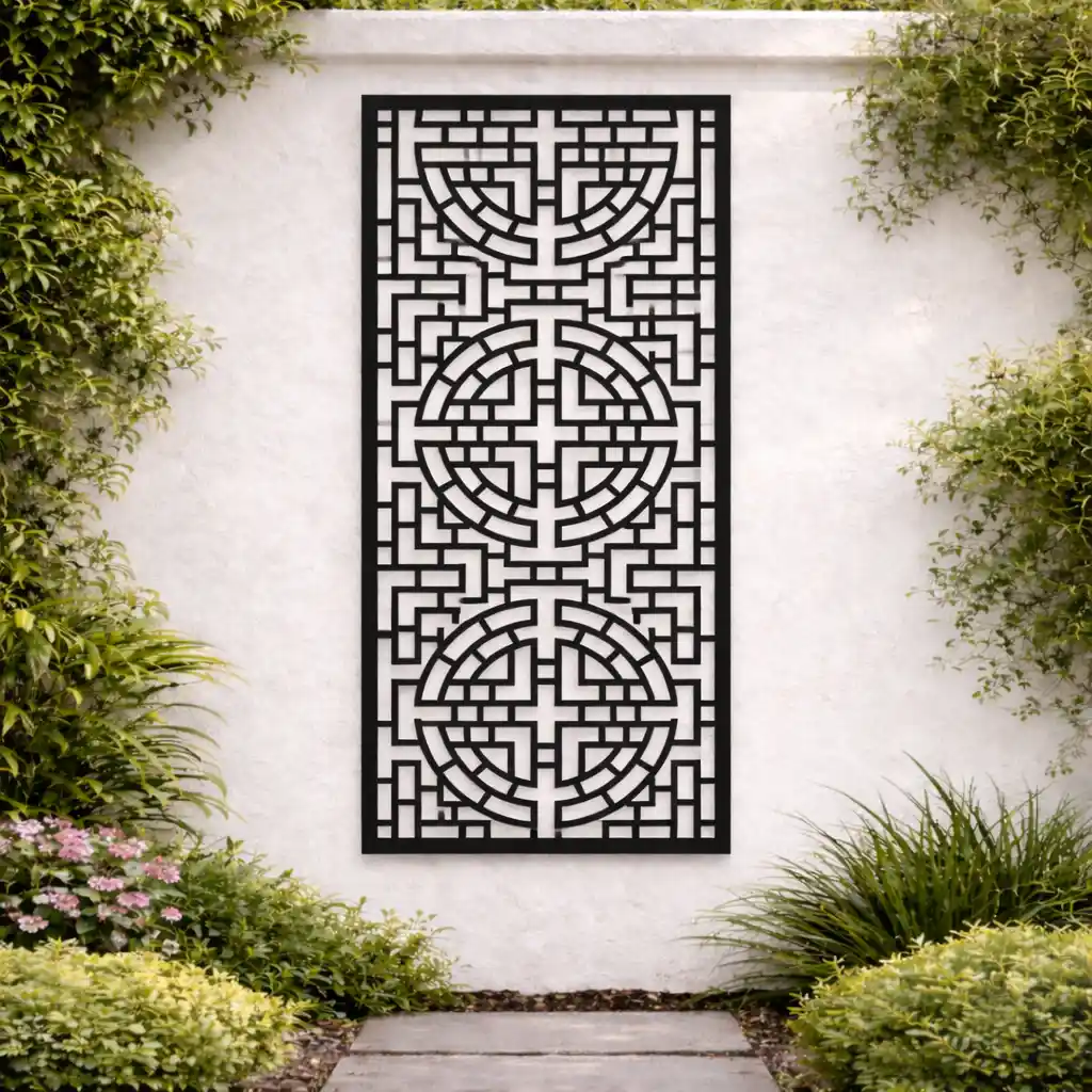Decorative garden screens