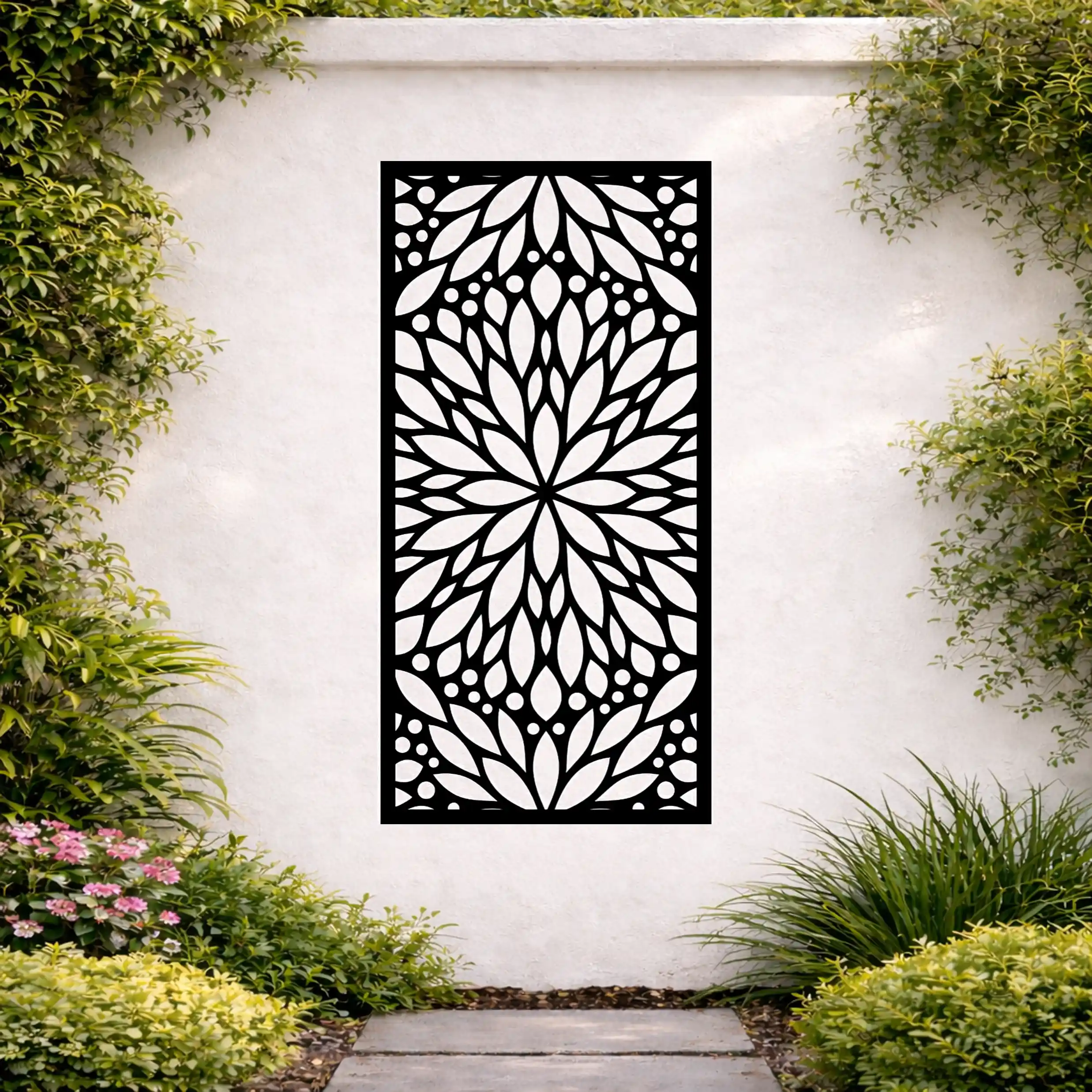 Decorative garden screens