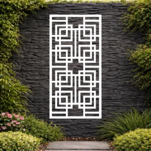 Decorative garden screens