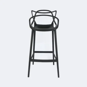 BP01 PP Black Bar Stool (4 Pack)